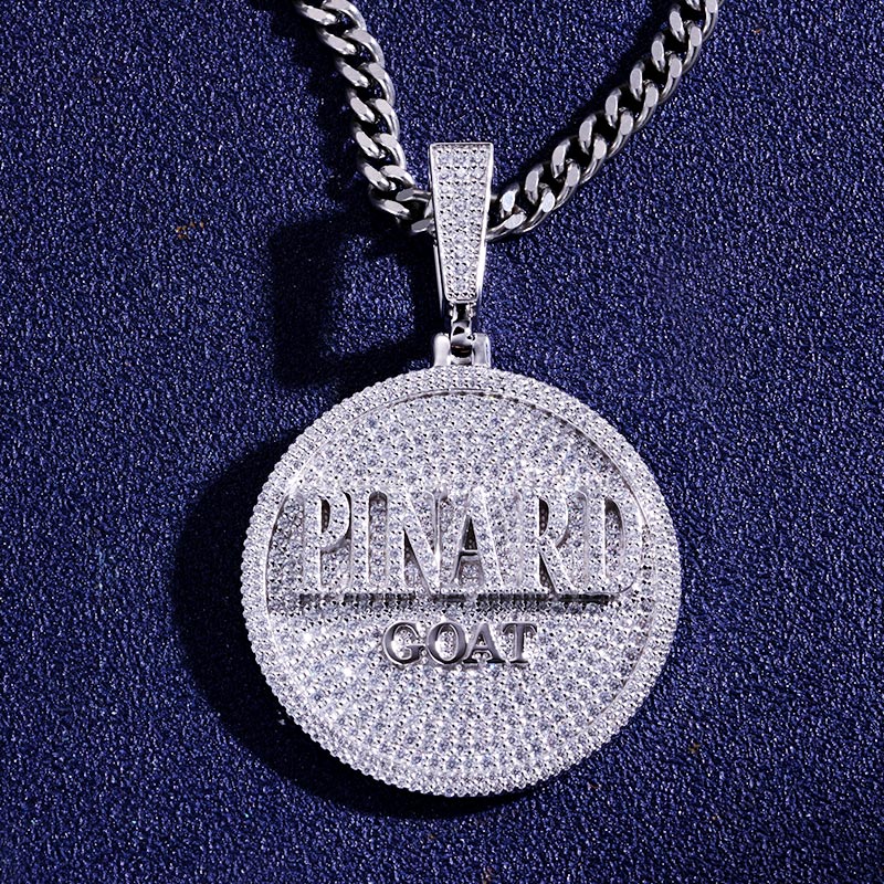 Custom Iced S925 Medal & Letter Pendant Deposit