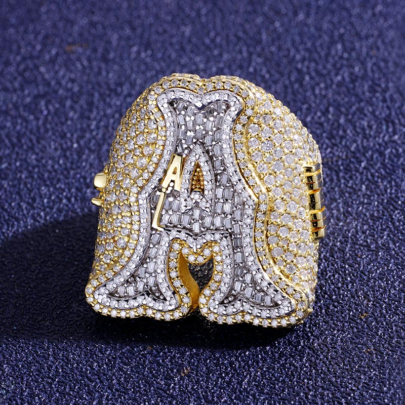 Custom S925 & VVS1 Moissanite Letter Ring Deposit