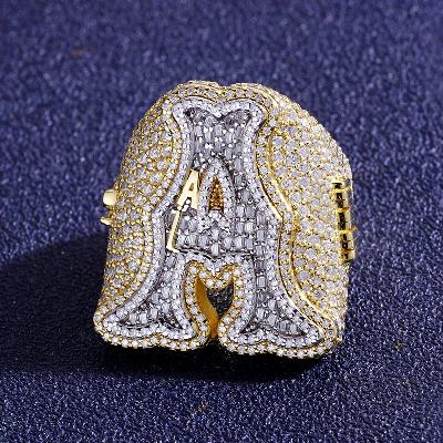 Custom S925 & VVS1 Moissanite Letter Ring Deposit