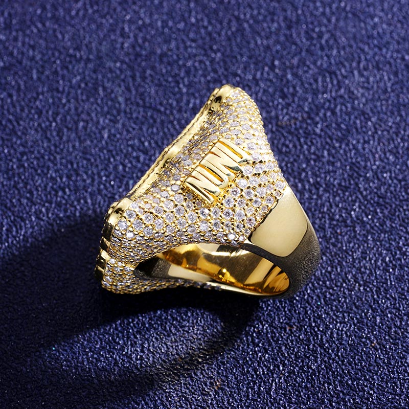 Custom S925 & VVS1 Moissanite Letter Ring Deposit
