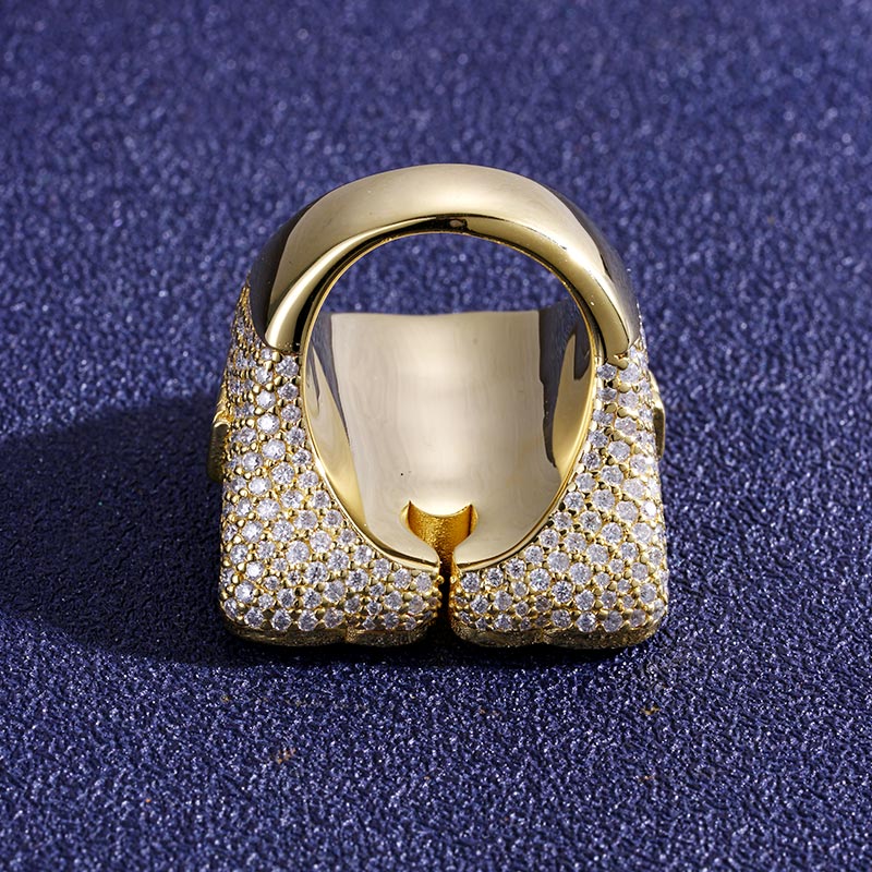 Custom S925 & VVS1 Moissanite Letter Ring Deposit
