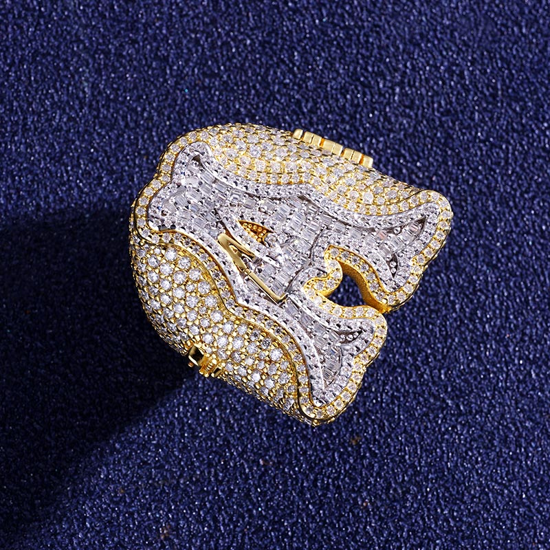 Custom S925 & VVS1 Moissanite Letter Ring Deposit