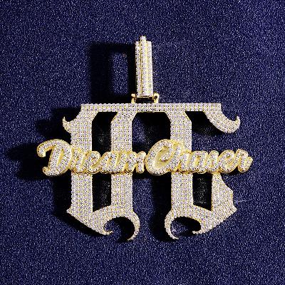 Custom Iced S925 Letter Pendant Deposit