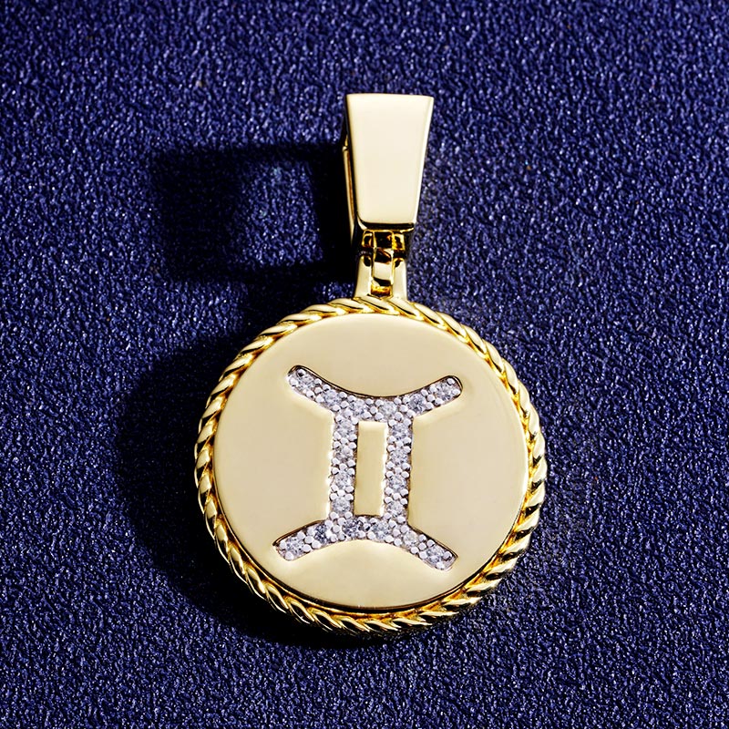 Custom Iced S925 Logo Pendant Deposit