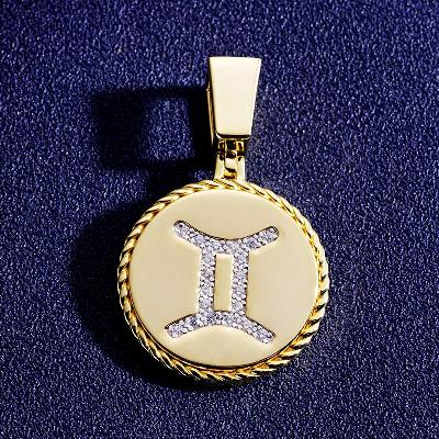 Custom Iced S925 Logo Pendant Deposit