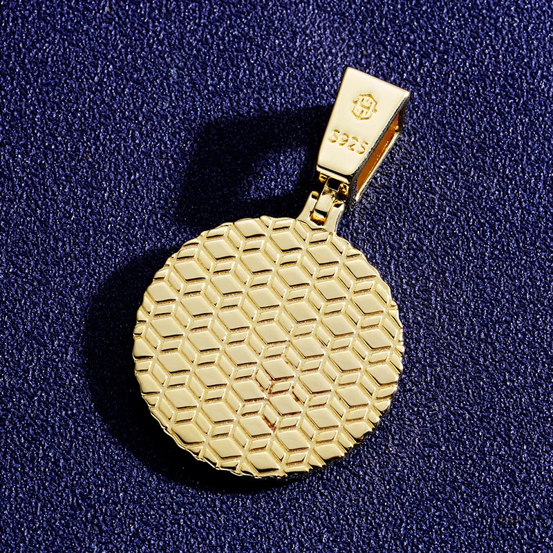 Custom Iced S925 Logo Pendant Deposit