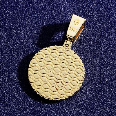 Custom Iced S925 Logo Pendant Deposit
