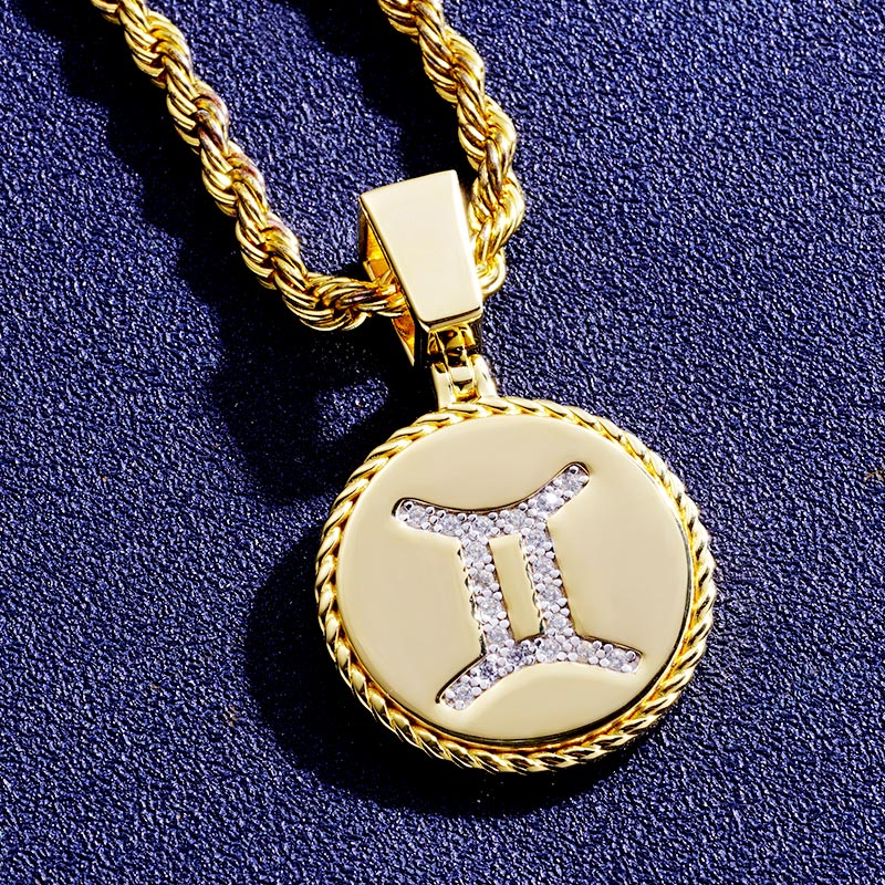 Custom Iced S925 Logo Pendant Deposit
