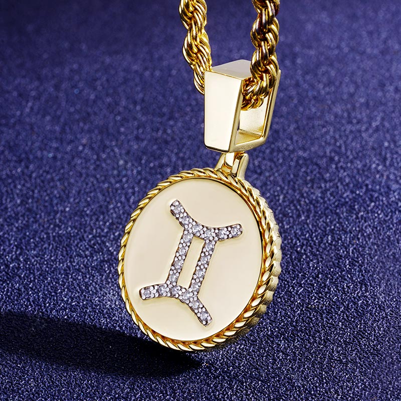 Custom Iced S925 Logo Pendant Deposit