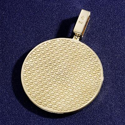 Custom S925 & VVS1 Moissanite Flag Pendant Deposit