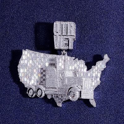 Custom S925 & VVS1 Moissanite Car Pendant Deposit
