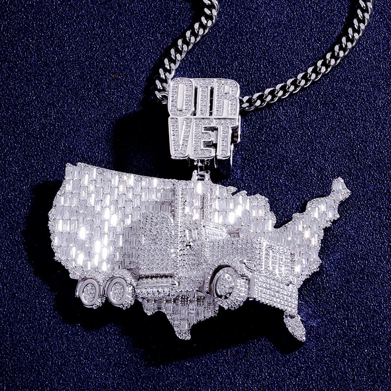 Custom S925 & VVS1 Moissanite Car Pendant Deposit