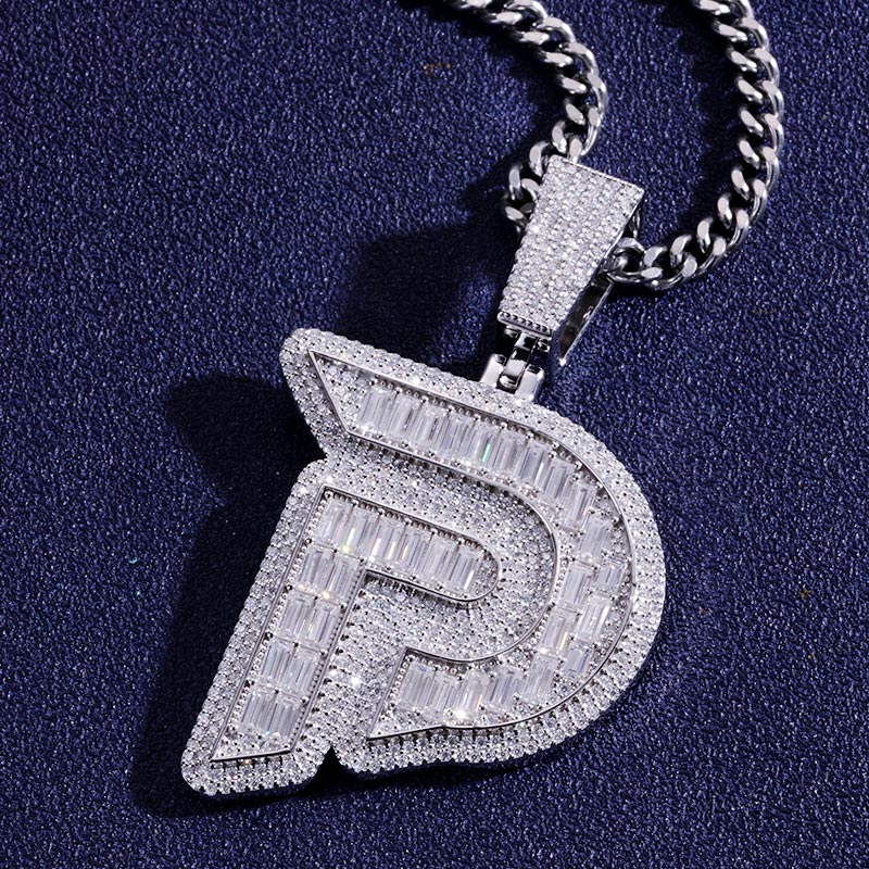 Custom S925 & VVS1 Moissanite Letter Pendant Deposit