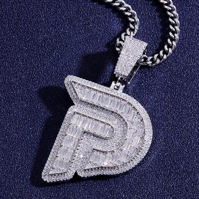 Custom S925 & VVS1 Moissanite Letter Pendant Deposit