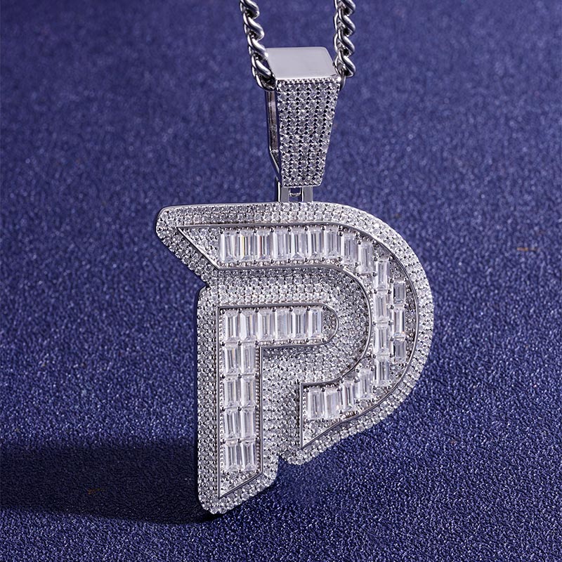 Custom S925 & VVS1 Moissanite Letter Pendant Deposit