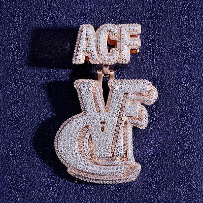 Custom S925 & VVS1 Moissanite Letter Pendant Deposit