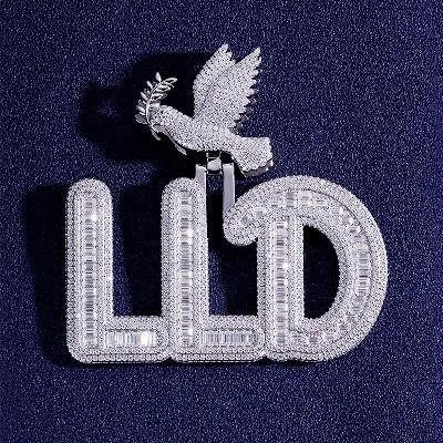 Custom  S925 & VVS1 Moissanite Letter Pendant Deposit