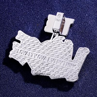 Custom  S925 & VVS1 Moissanite Letter Pendant Deposit