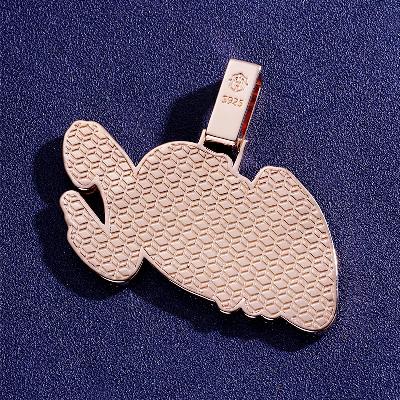 Custom  S925 & VVS1 Moissanite Letter Pendant Deposit