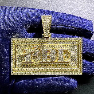 Custom  S925 & VVS1 Moissanite Pendant Deposit