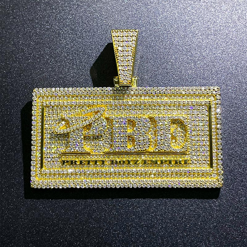 Custom  S925 & VVS1 Moissanite Pendant Deposit