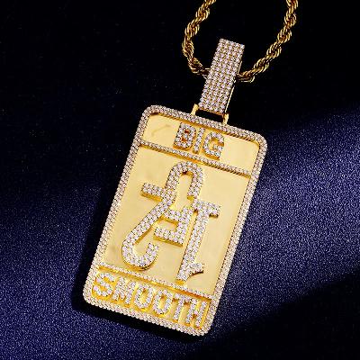 Custom Iced S925 Letter Pendant Deposit