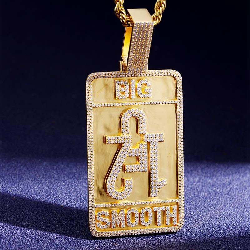 Custom Iced S925 Letter Pendant Deposit