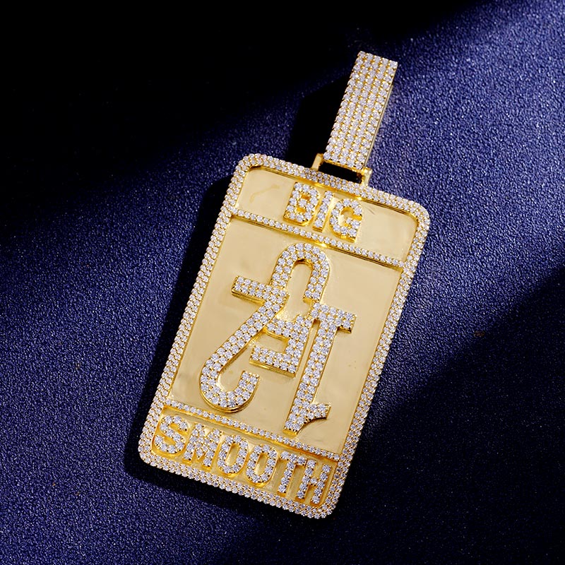 Custom Iced S925 Letter Pendant Deposit