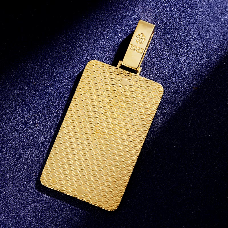 Custom Iced S925 Letter Pendant Deposit