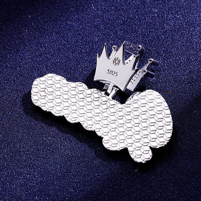 Custom S925 & VVS1 Moissanite Letter Pendant Deposit