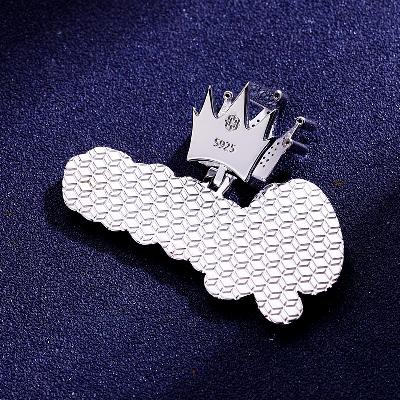Custom S925 & VVS1 Moissanite Letter Pendant Deposit