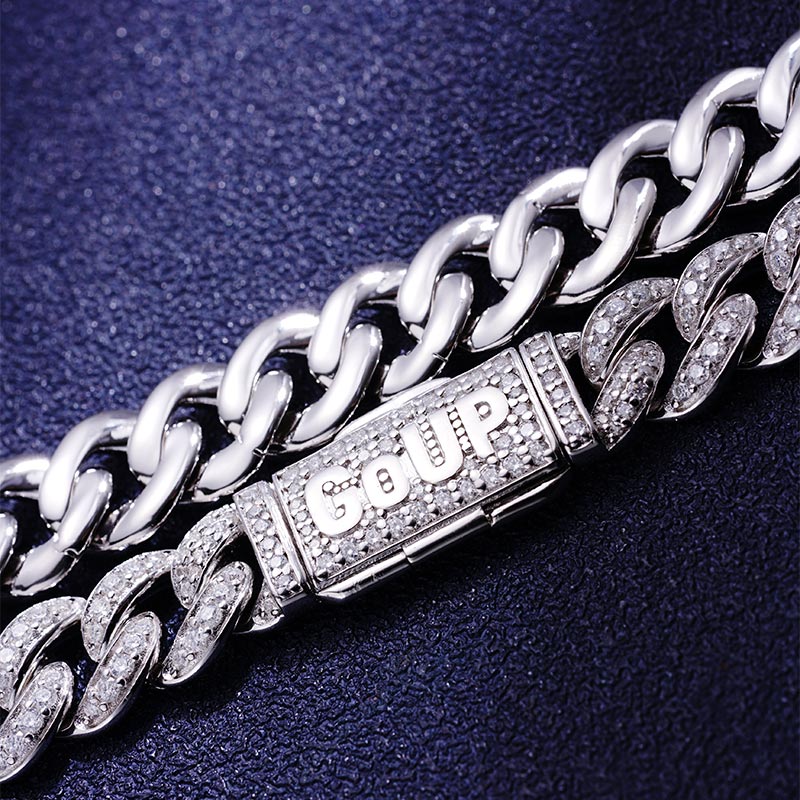 Custom S925 & VVS1 Moissanite Cuban Chain Deposit