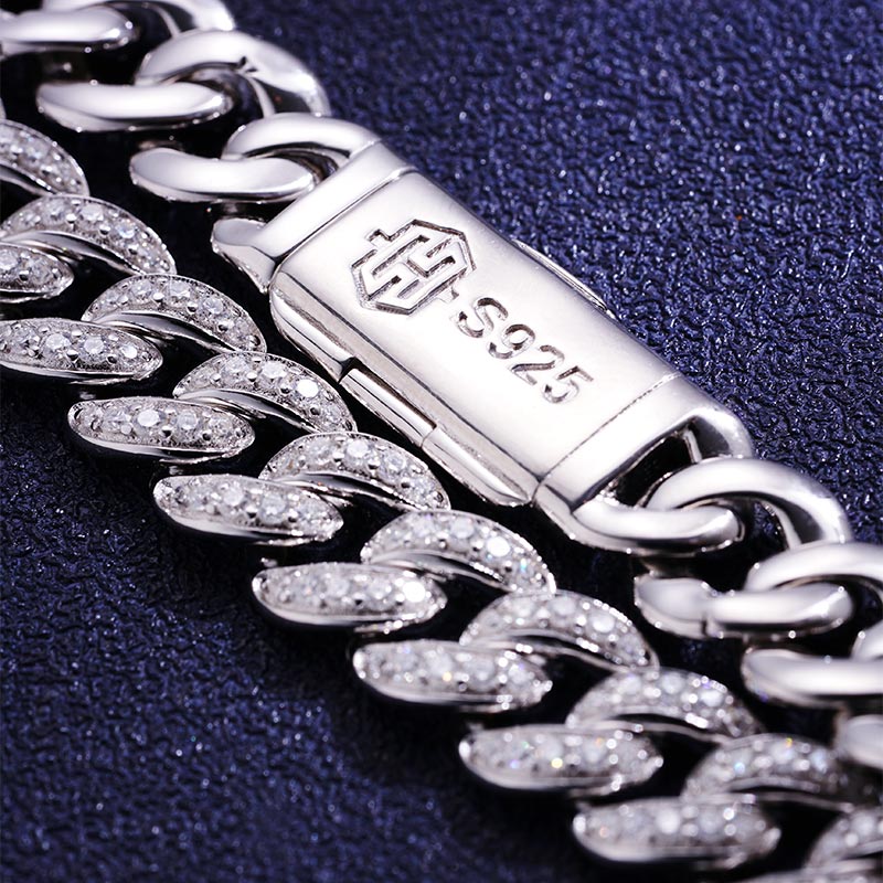 Custom S925 & VVS1 Moissanite Cuban Chain Deposit