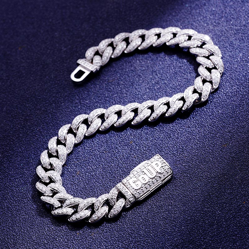 Custom S925 & VVS1 Moissanite Cuban Chain Deposit