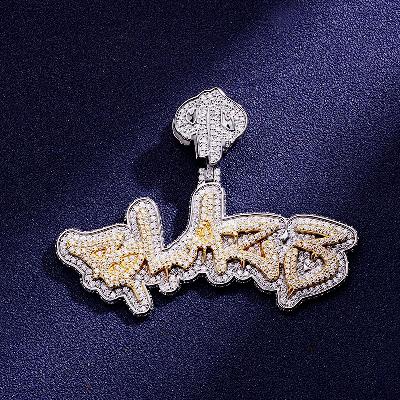 Custom S925 & VVS1 Moissanite Letter Pendant Deposit