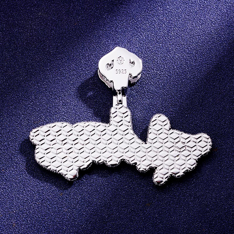 Custom S925 & VVS1 Moissanite Letter Pendant Deposit