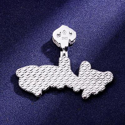 Custom S925 & VVS1 Moissanite Letter Pendant Deposit