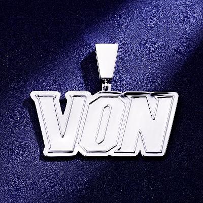Custom S925 letter Pendant