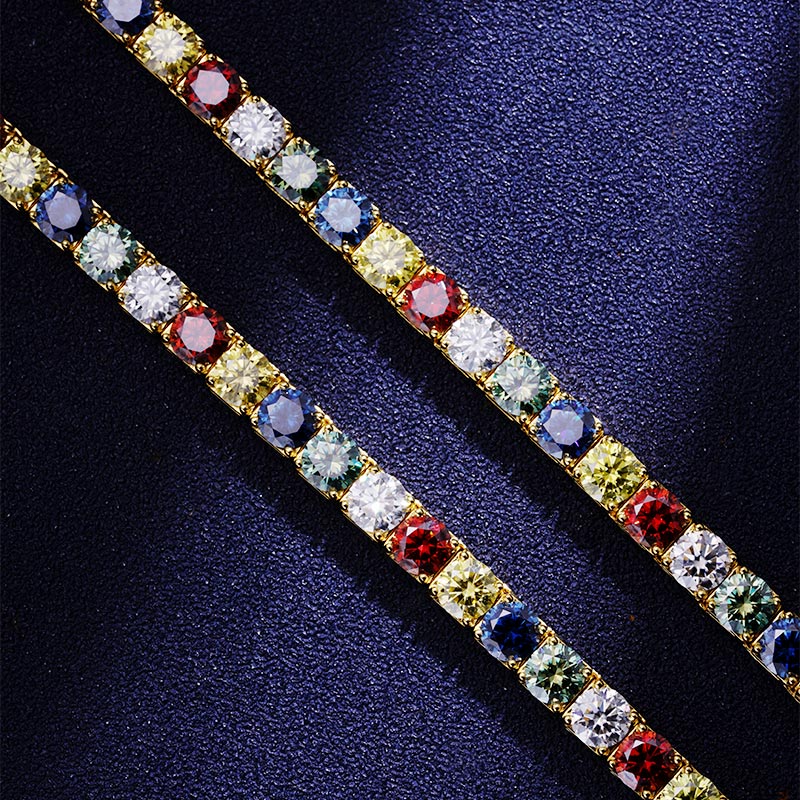 Custom S925 & VVS1 Moissanite Tennis Chain Deposit