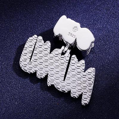 Custom S925 & VVS1 Moissanite Letter Pendant Deposit
