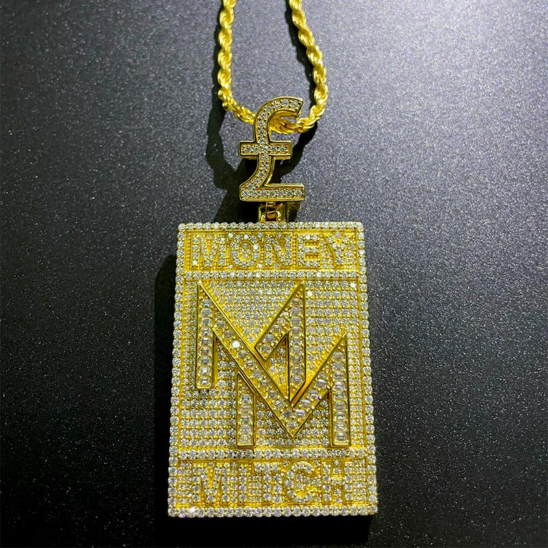 Custom S925 & VVS1 Moissanite Pendant Deposit