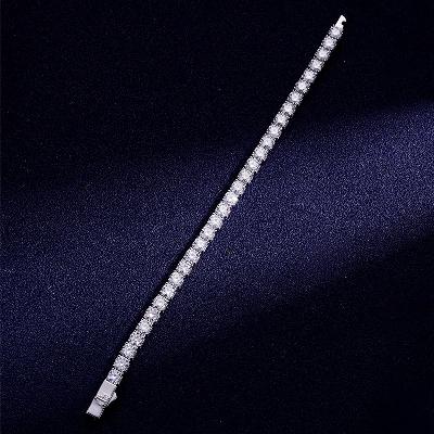 Custom S925 & VVS1 Moissanite Tennis Bracelet Deposit