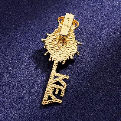 Custom Iced S925 Key Pendant Deposit