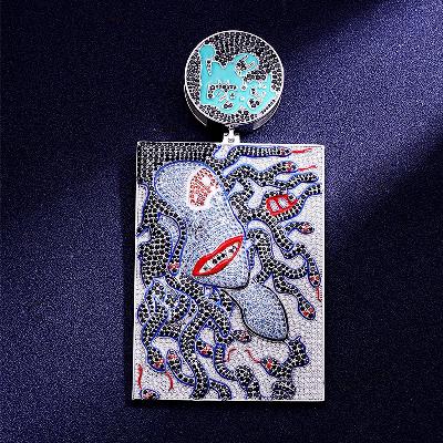 Custom Iced S925 Logo Pendant Deposit