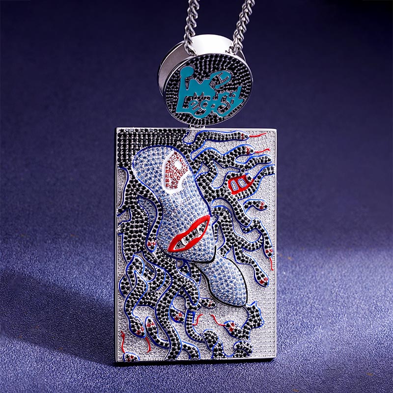 Custom Iced S925 Logo Pendant Deposit