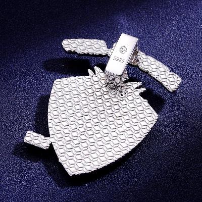 Custom Iced S925 Lion Pendant Deposit
