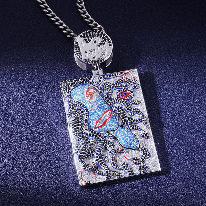 Custom Iced Tag Pendant Deposit