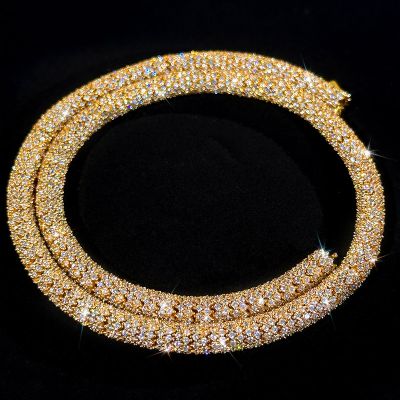 6mm Fully Paved Snake Chain