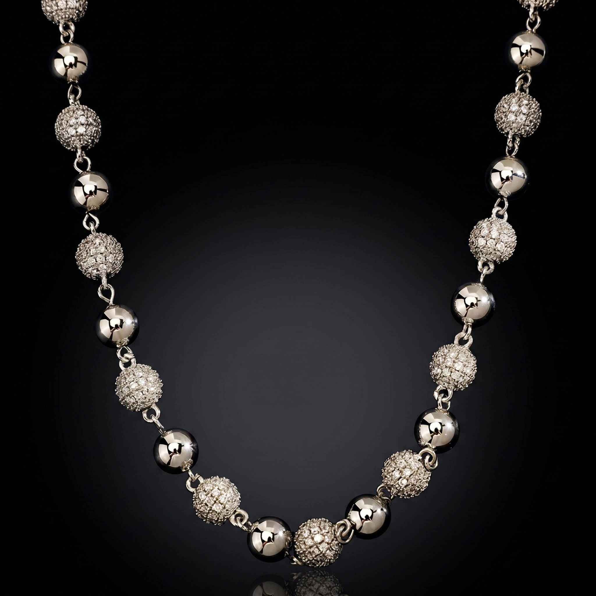 6mm/8mm Iced Beads Chain 6mm/8mm Iced Beads Chain