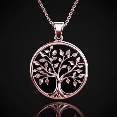 Tree of Life Circle Pendant